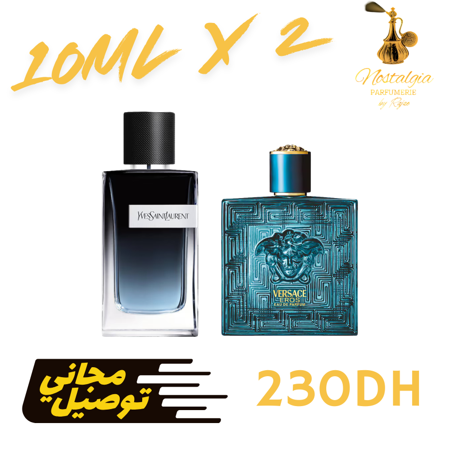 YSL Y + Versace Eros