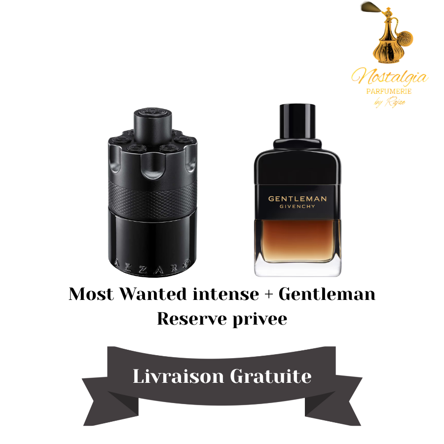 Most Wanted Intense + Gentleman Reserve Privee