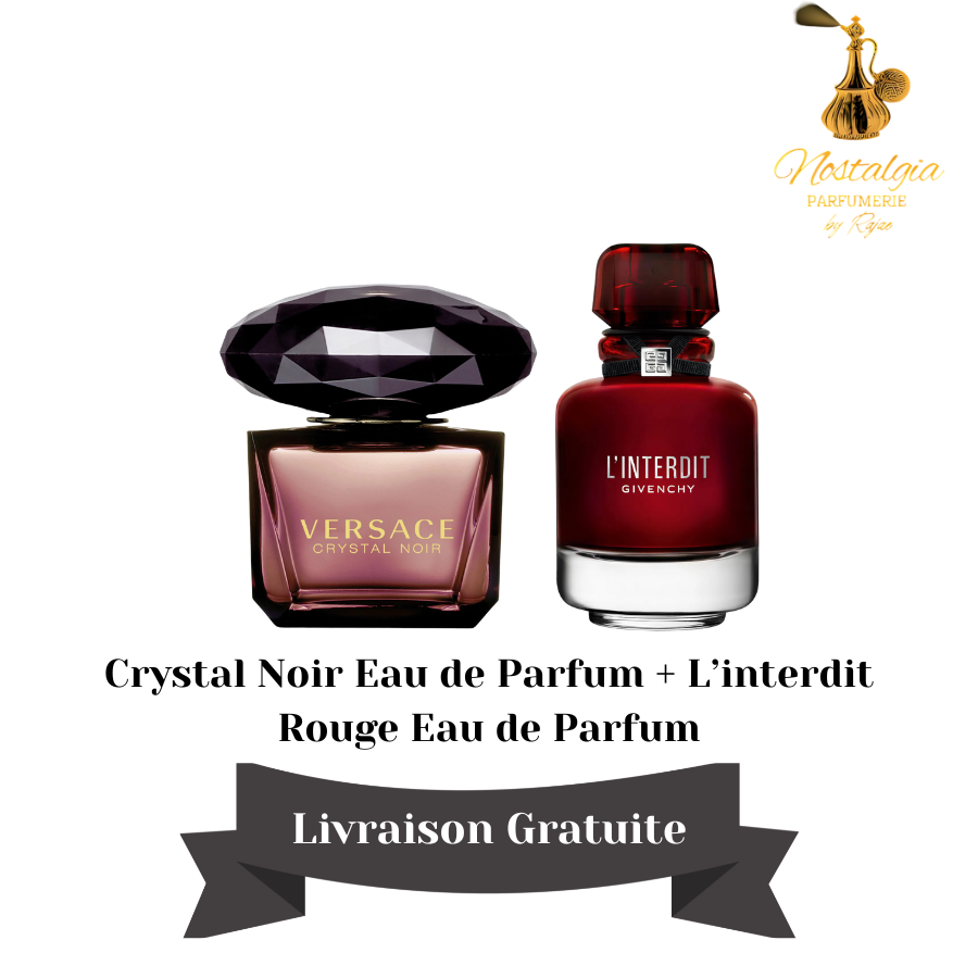Crystal Noir Eau de Parfum + Interdit Rouge Eau de Parfum