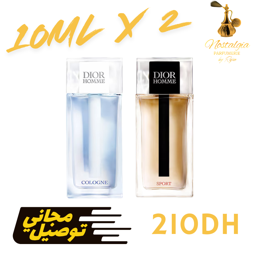 Dior Homme Cologne + Dior Homme Sport