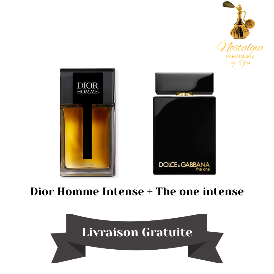 Dior Homme Intense + The one Intense