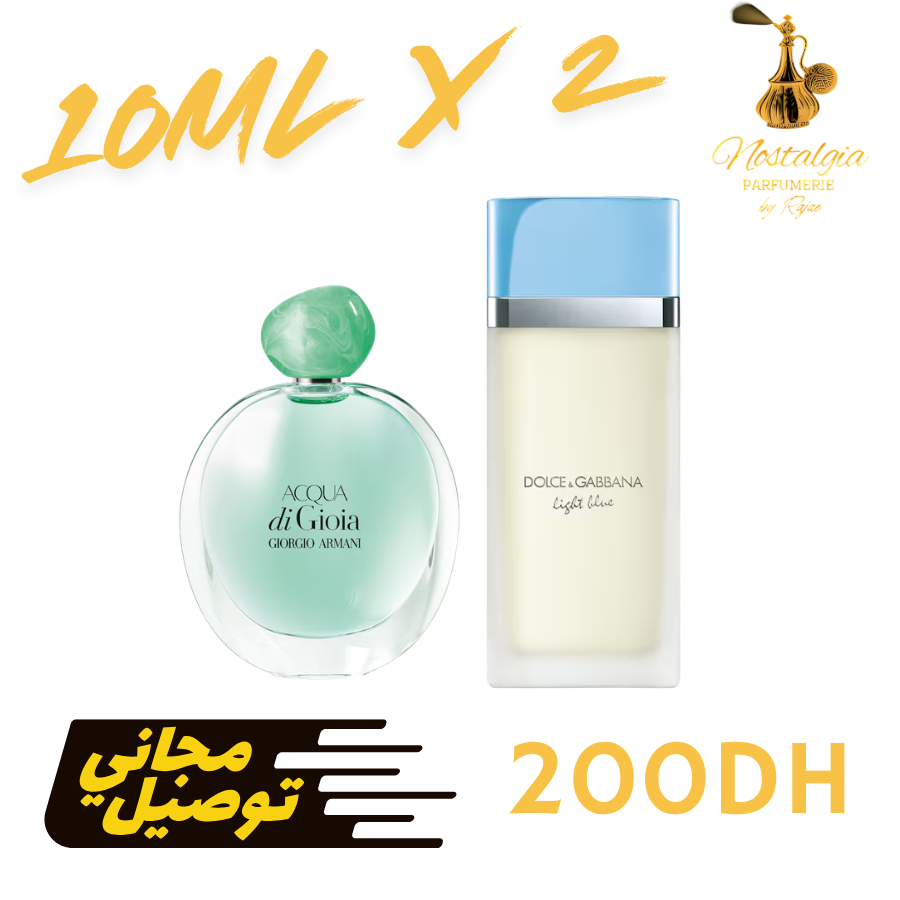 Light Blue + Acqua Di Gioia