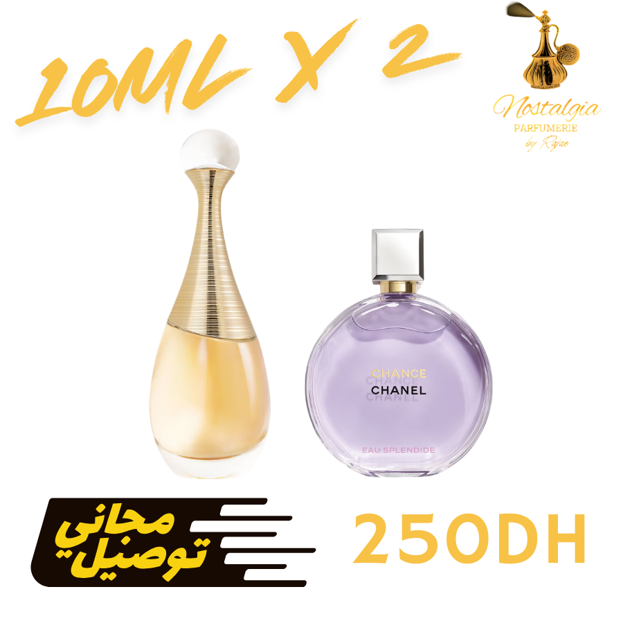 J'adore Eau de Parfum + Chance Eau Splendide