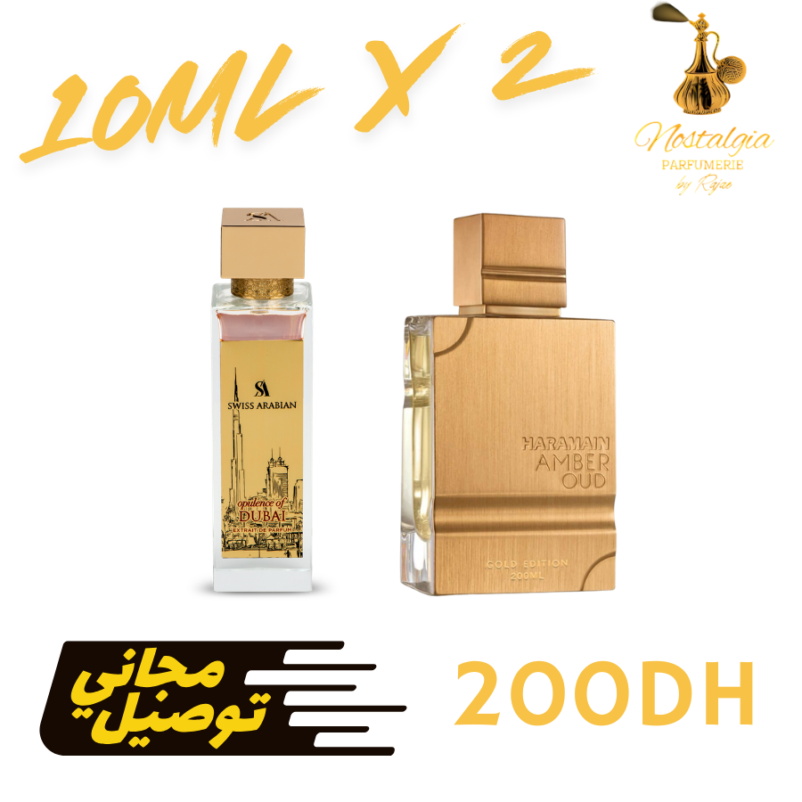Amber Oud + Opulence Of Dubai