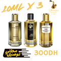 Mancera Gold Aoud + Gold Aoud Intensitive + Midnight Gold