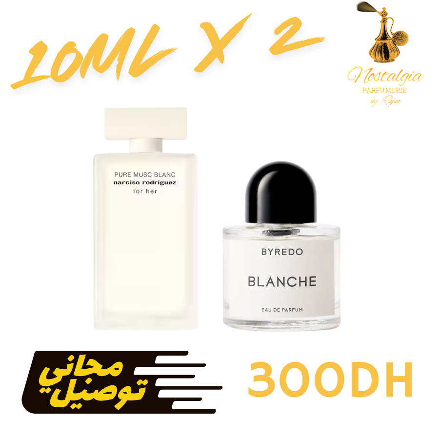 Narciso Pure Musc Blanc + Byredo Blanche