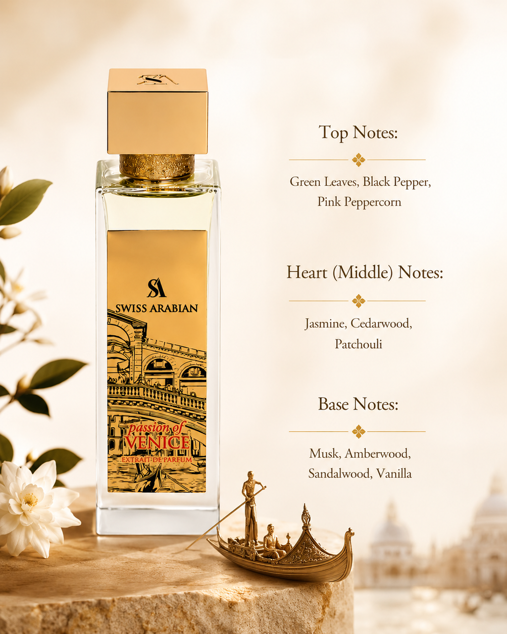 SWISS ARABIAN PASSION OF VENICE EXTRAIT DE PARFUM