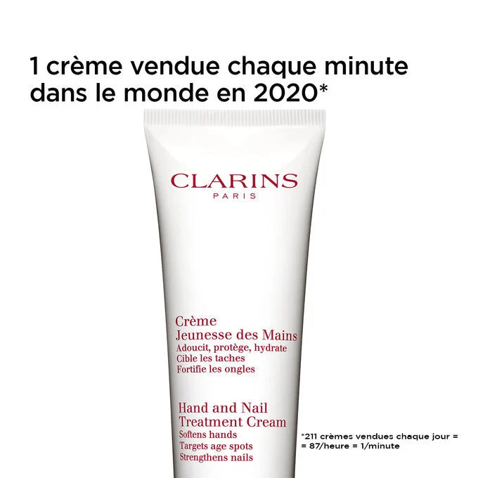 CLARINS Crème Hydratante Mains au Beurre de Karité - Crème Jeunesse des Mains