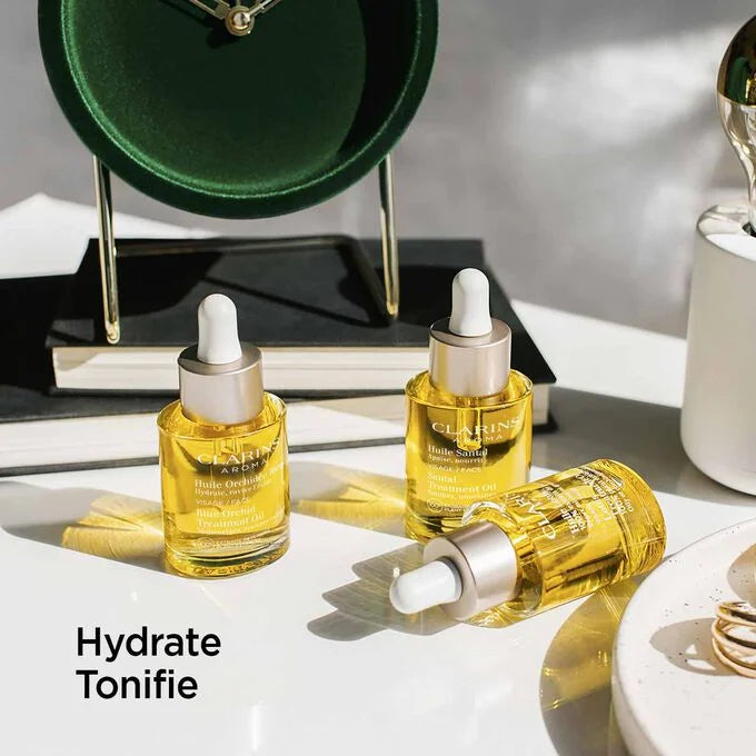 CLARINS Huile Orchidée Bleue - Peaux déshydratées