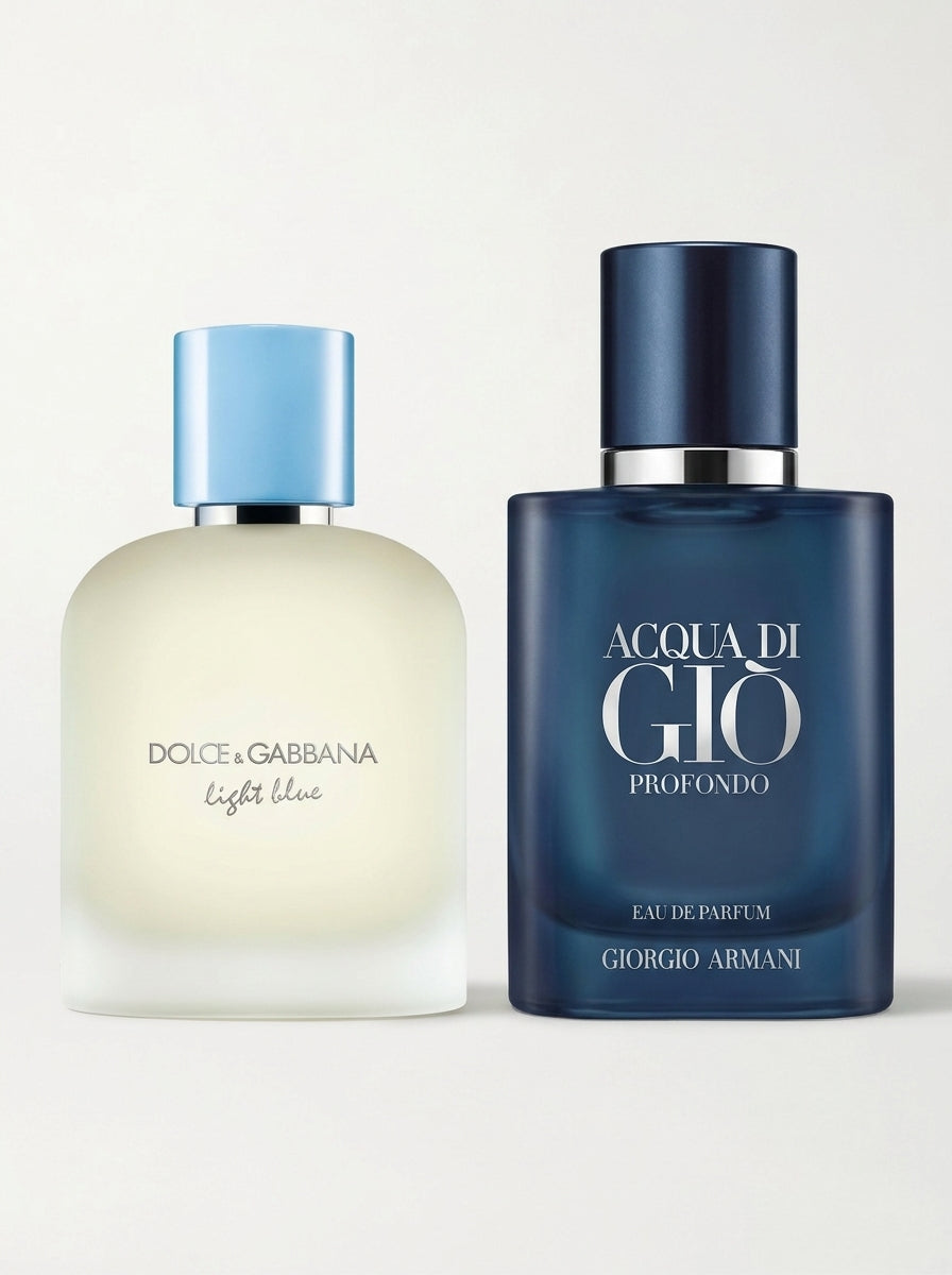Pack 10ml light blue + 10ml acqua di gio profondo edp.. (livraison gratuite)