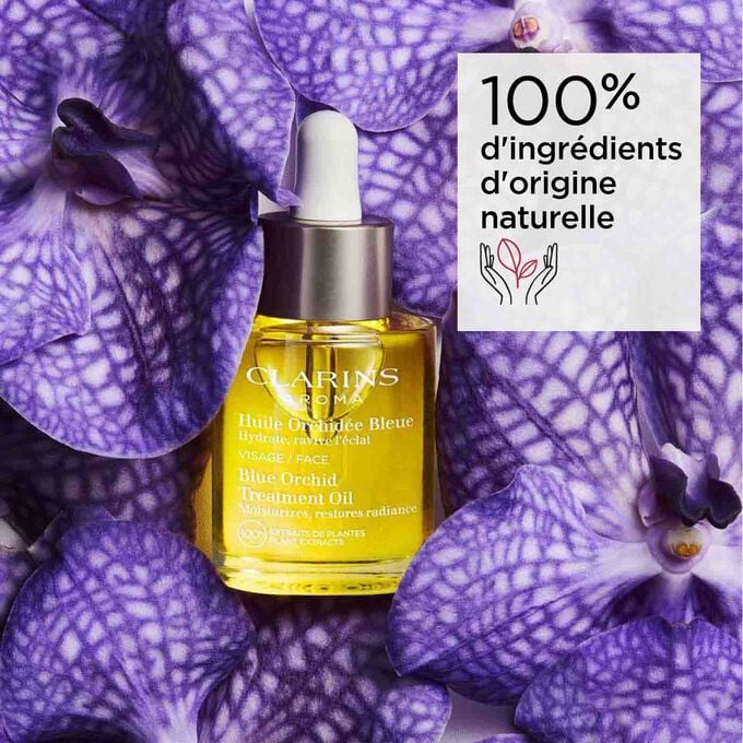 CLARINS Huile Orchidée Bleue - Peaux déshydratées