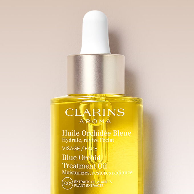 CLARINS Huile Orchidée Bleue - Peaux déshydratées