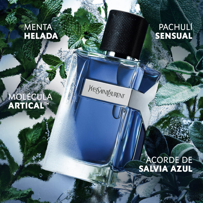 Yves Saint Laurent
Y Iced Cologne Eau de Toilette Intense
Perfumes para hombres