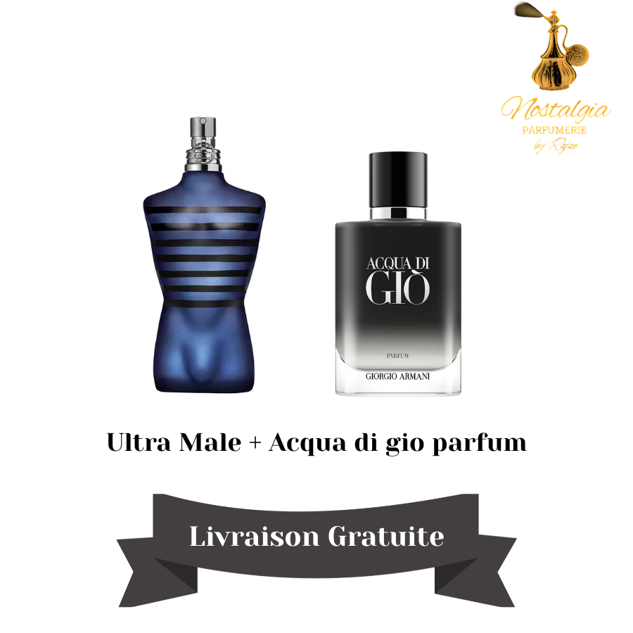 Ultra Male + Acqua Di Gio Parfum