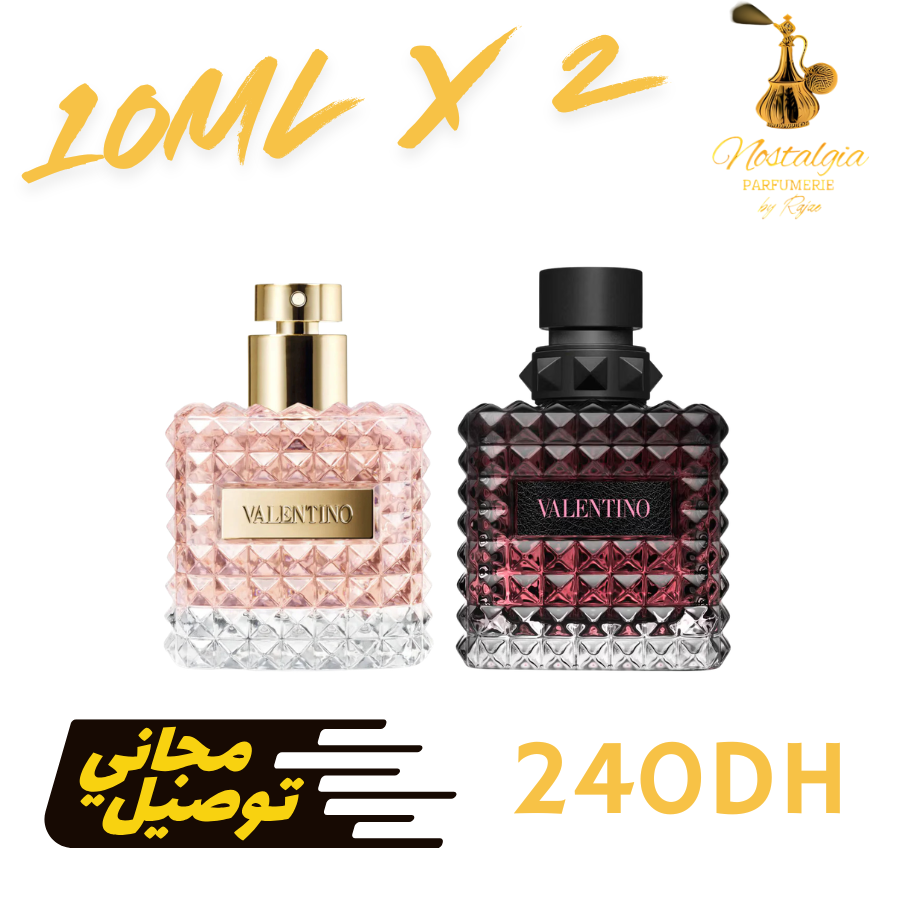 Valentino Donna + Valentino Donna Born in Roma Intense