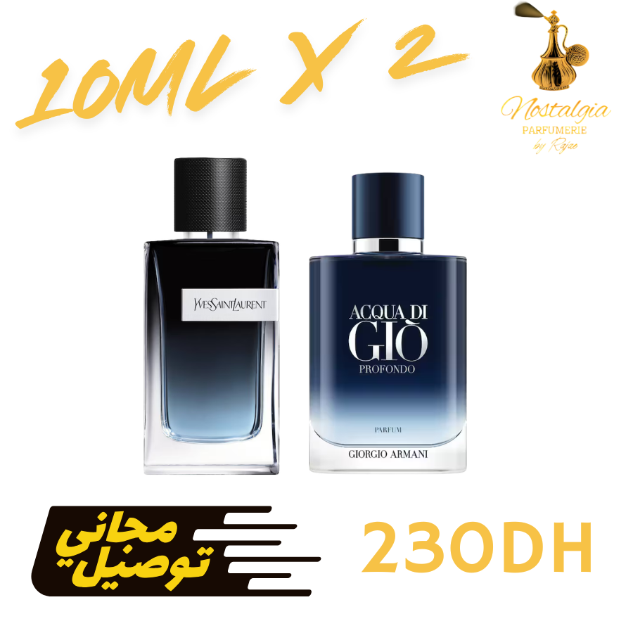 YSL Y + Acqua di Gio Profundo Parfum